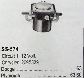 Standard SS-574 Starter Solenoid for 1960 1963 Dodge Plymouth 12 Volt restoration. - Image 2