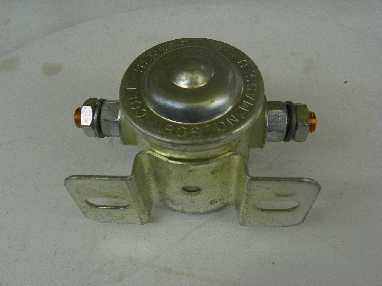 Cole Hersee 24043 Starter Solenoid for 6 Volt grounds through stud restoration. - Image 5