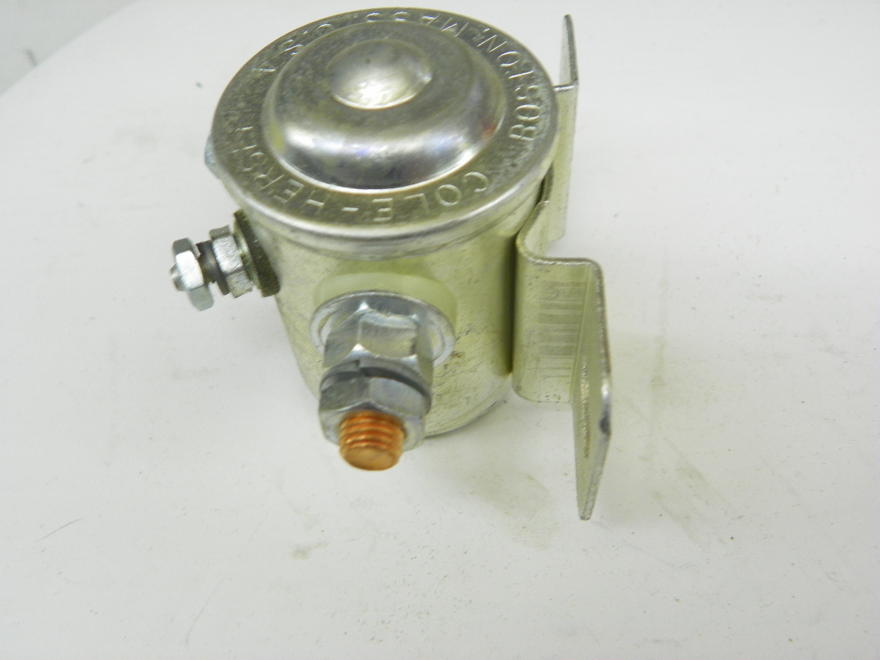 Cole Hersee 24043 Starter Solenoid for 6 Volt grounds through stud restoration. - Image 6