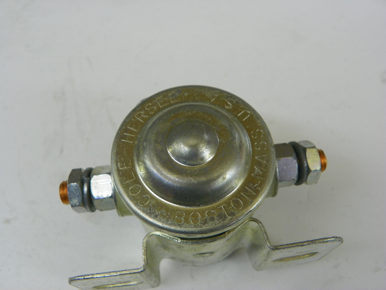 Cole Hersee 24043 Starter Solenoid for 6 Volt grounds through stud restoration. - Image 7