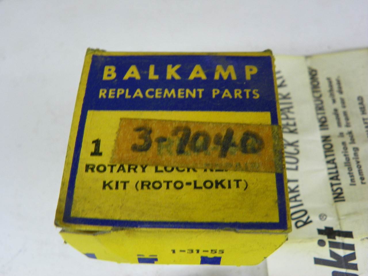 Balkamp 3-7040 Rotary Lock Repair Kit for vintage auto restoration - Image 2