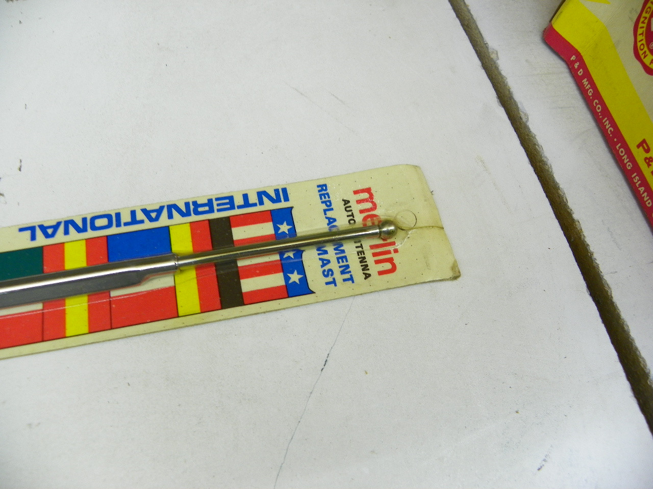 Merlin SP101 Auto Antenna Replacement Mast NORS for vintage auto restoration. - Image 2