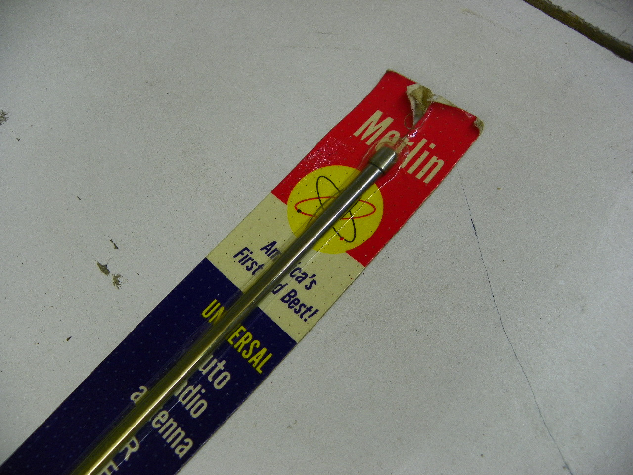 Merlin SP-3901 Auto Radio Antenna Mast NORS replacement part restoration. - Image 2