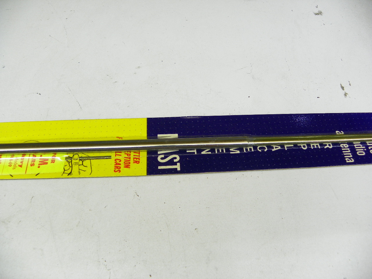 Merlin SP-3901 Auto Radio Antenna Mast NORS replacement part restoration. - Image 3