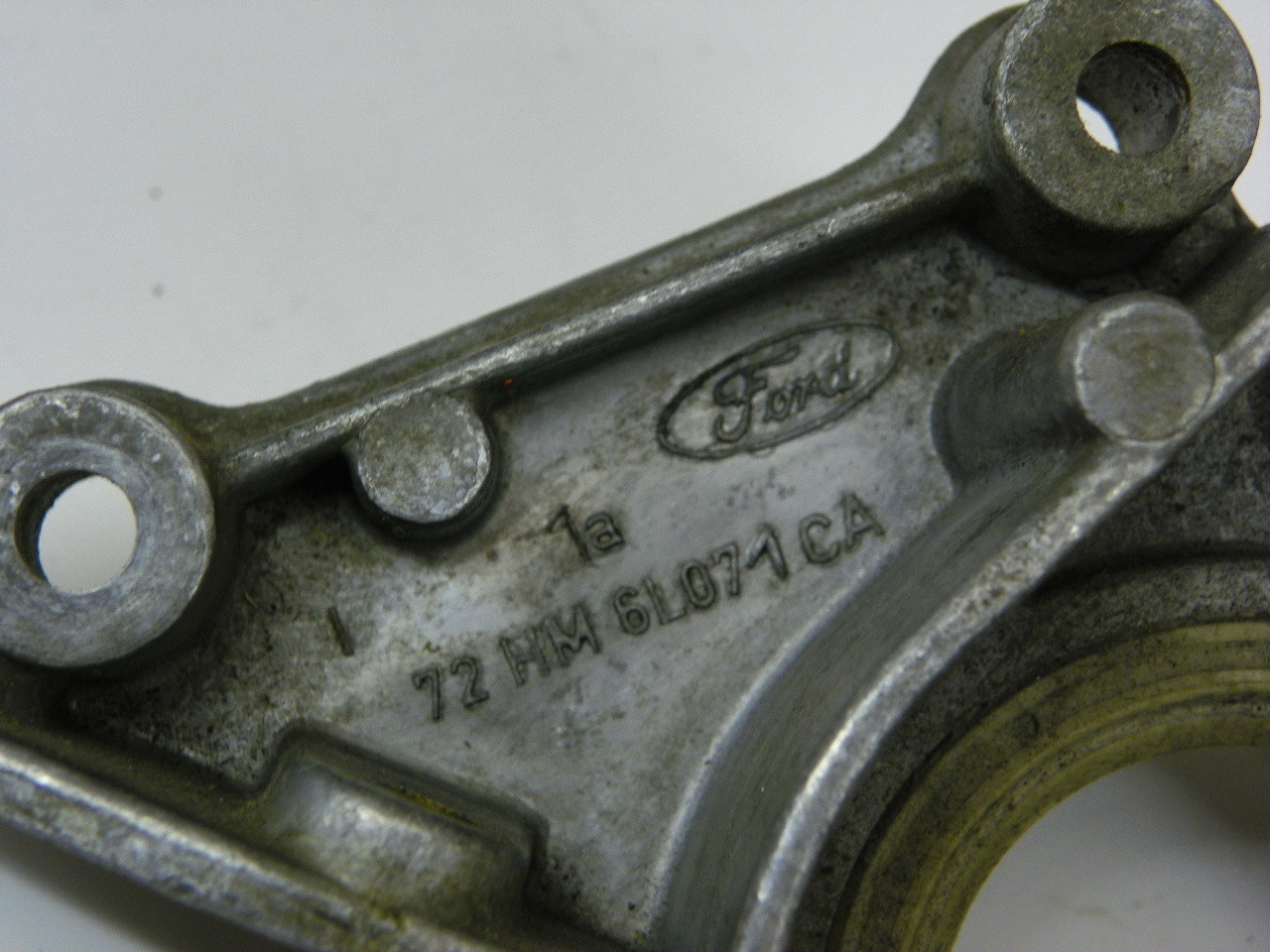 NOS OEM Ford D2FZ-6019-B Engine Front Cover Seal Housing for 1971-1974 Pinto Capri 2.0L OHC restoration. - Image 11