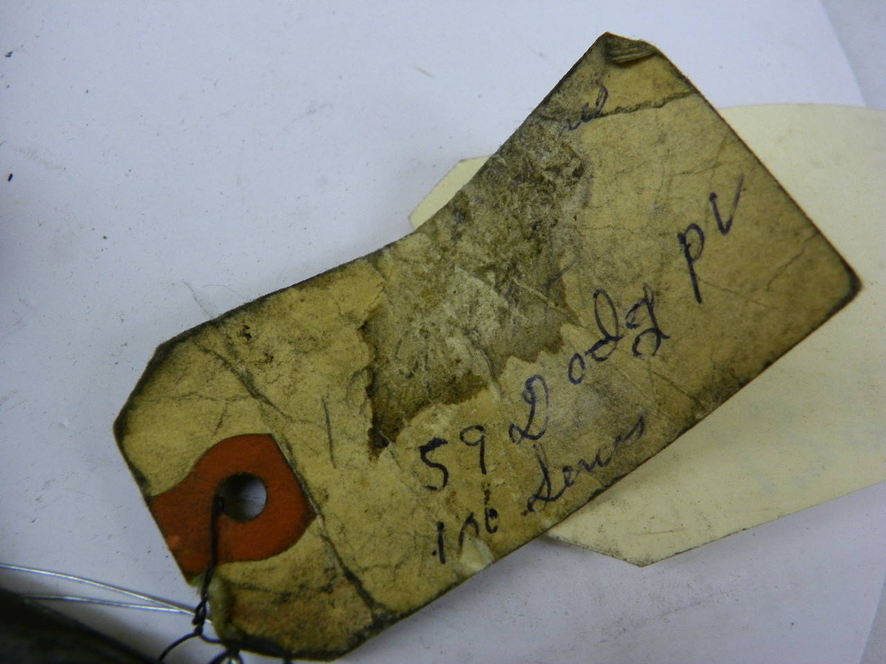 NOS Mopar 1393941-L Front Shock Absorber Frame Bracket for 1955-1958 Dodge Truck restoration. - Image 6