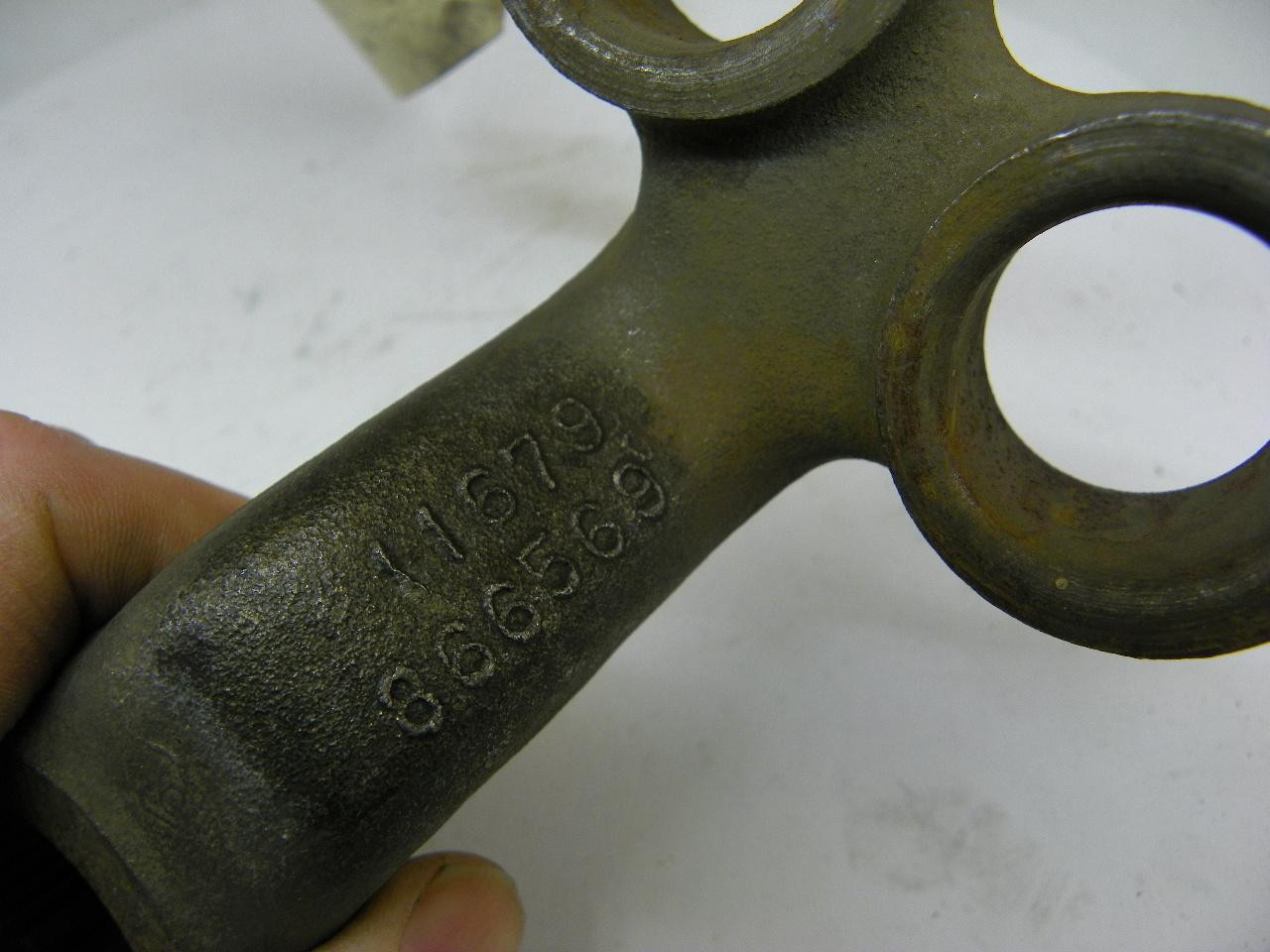 NOS Vintage Mopar Steering Gear Pitman Arm 866569 for 1941-1948 Plymouth Dodge DeSoto Chrysler restoration. - Image 8
