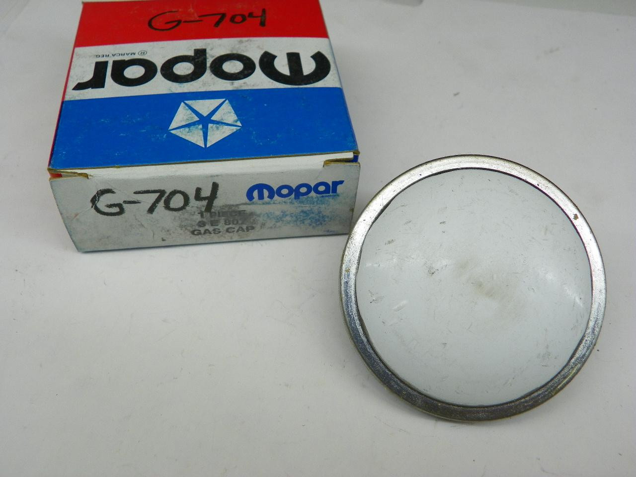 NOS Mopar 3E807 Stant Chrome Fuel Gas Cap Replaces G-704 for 1971 Chevy GMC Ford Truck restoration. - Image 1