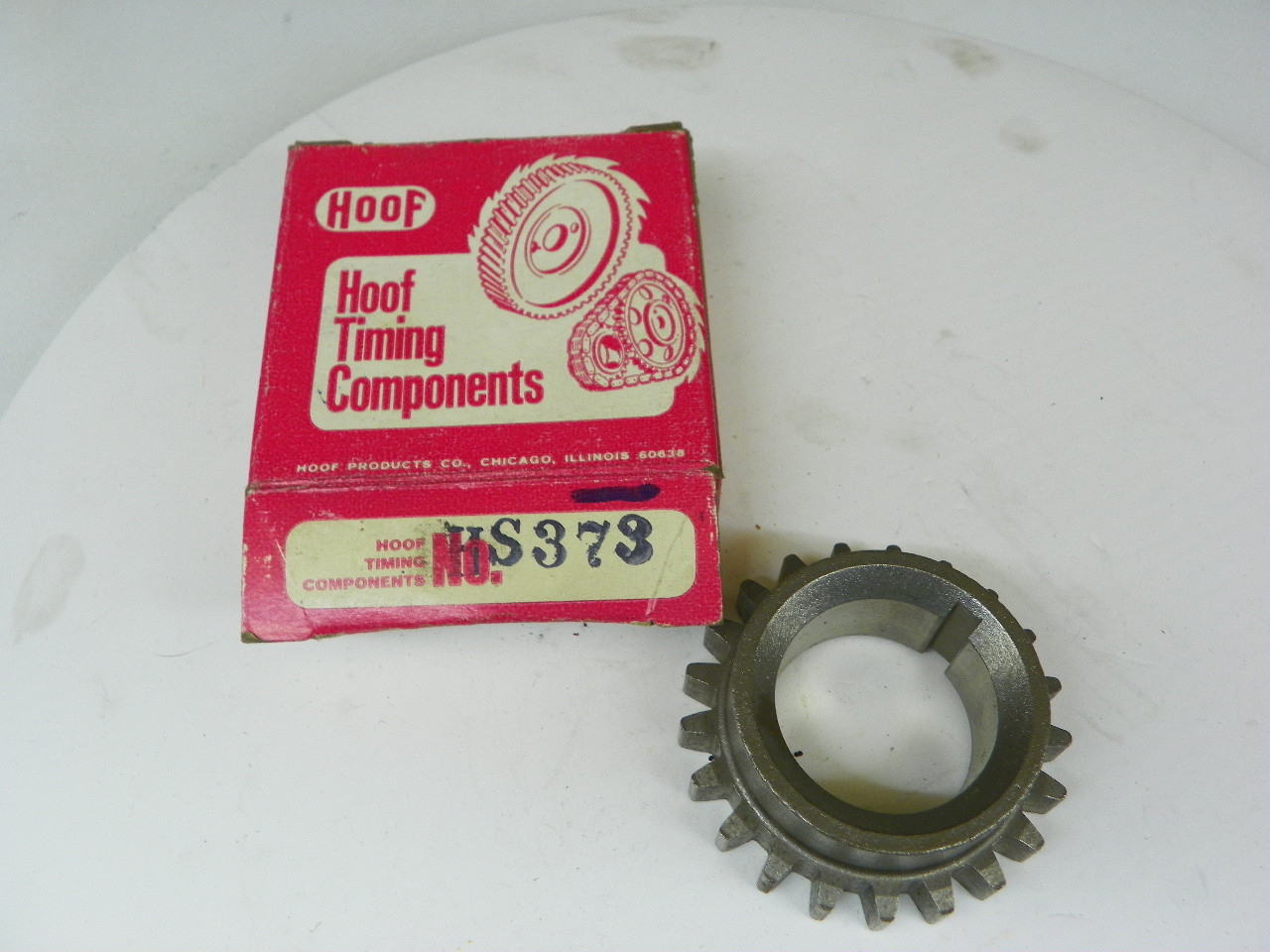 Hoof HS373 Timing Crankshaft Gear for 1966-1974 Ford Mercury V8 289 302 restoration. - Image 1