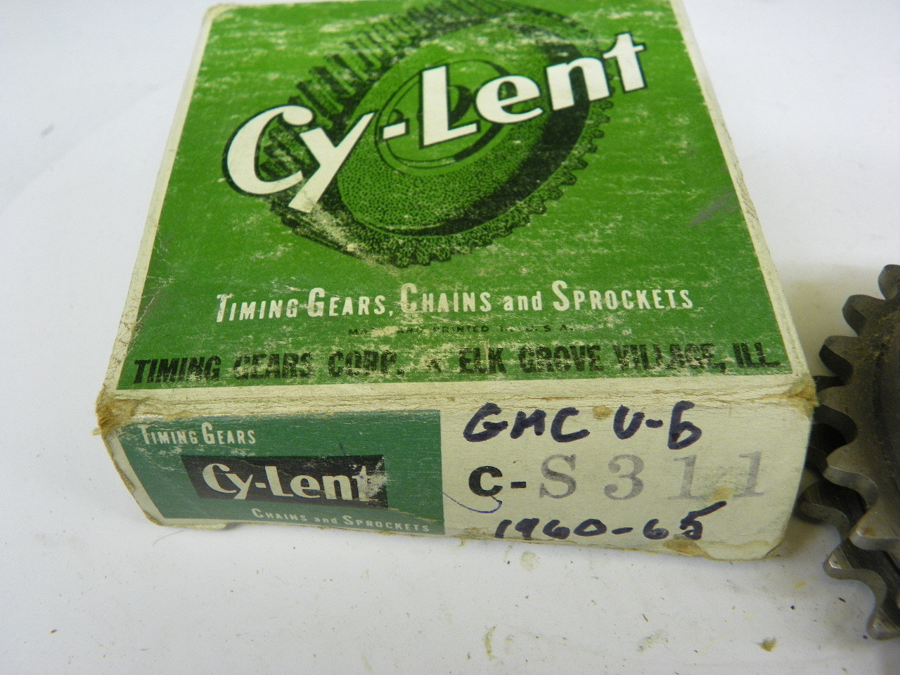 Cy-Lent S311 Timing Crank Sprocket for 1960-1965 GMC V6 305D 351 restoration - Image 2