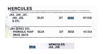 Cy-Lent 3032 Idler Timing Gear for Hercules JXA JXB JXC JXD JXG 6 Cylinder engine restoration. - Image 9