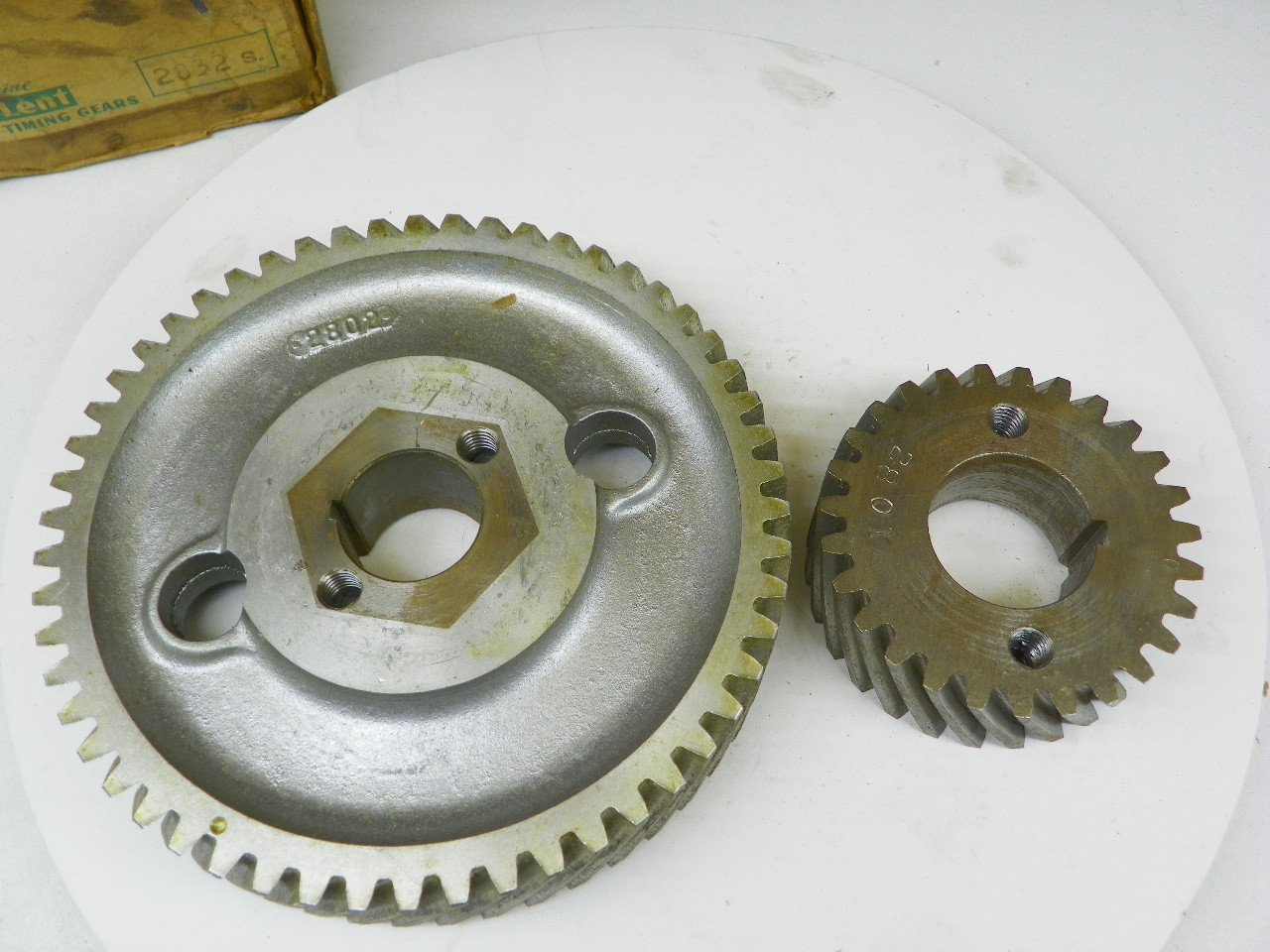 Cy-Lent 2832S Timing Gear Matched Set for 1939-1957 GMC 6-Cylinder 308 318 360 restoration. - Image 4