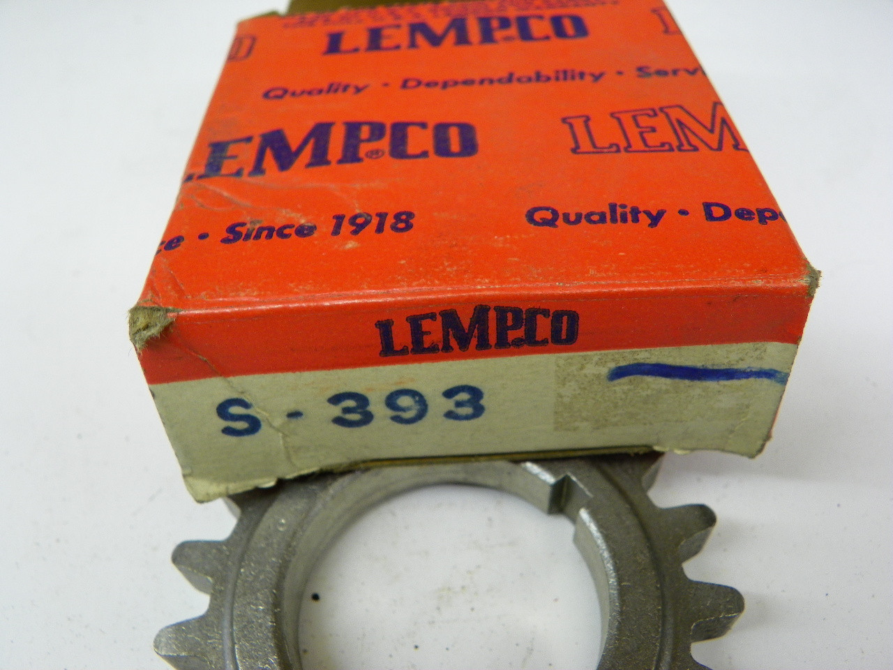 Lempco S-393 Crankshaft Sprocket for 1966-1984 Chevrolet V8 396 400 402 427 454 engine restoration. - Image 2