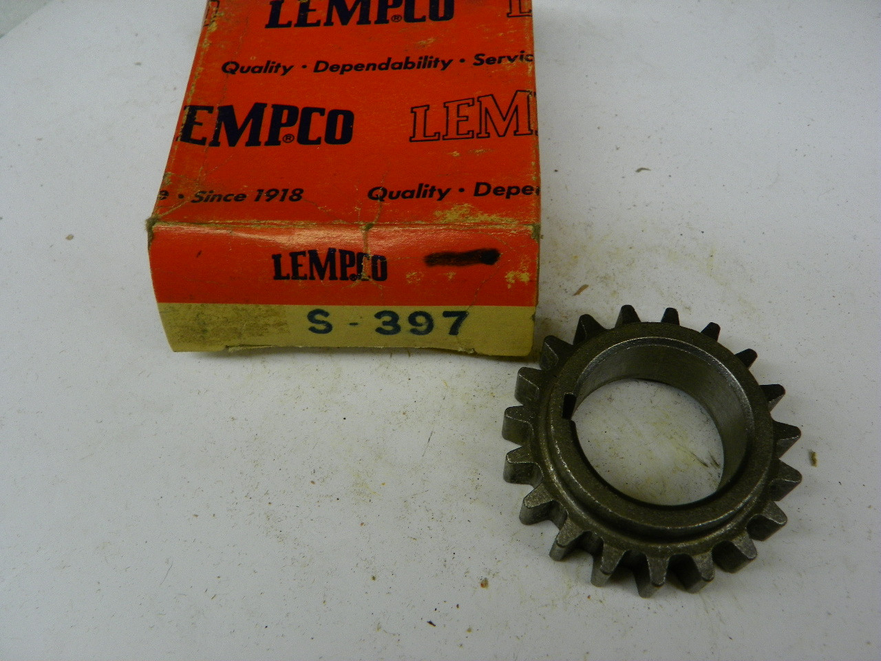 LEMPCO S397 Timing Sprocket for 1960-1983 Ford Mercury 6 Cyl 144 170 200 engine restoration. - Image 1