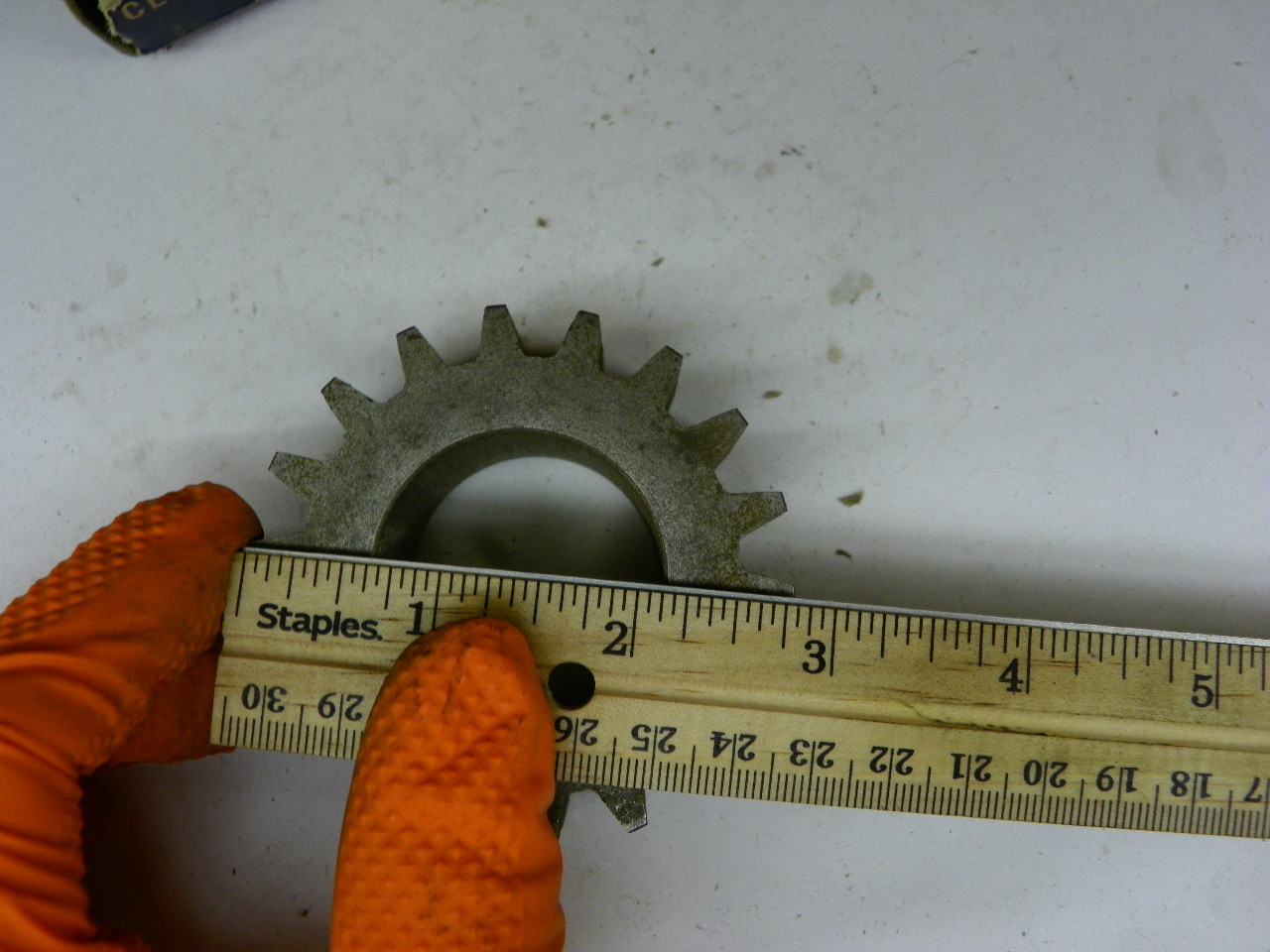Cloyes S-190 Crankshaft Timing Gear for 1937-1941 Oldsmobile 8 Cyl 18 Tooth restoration. - Image 6