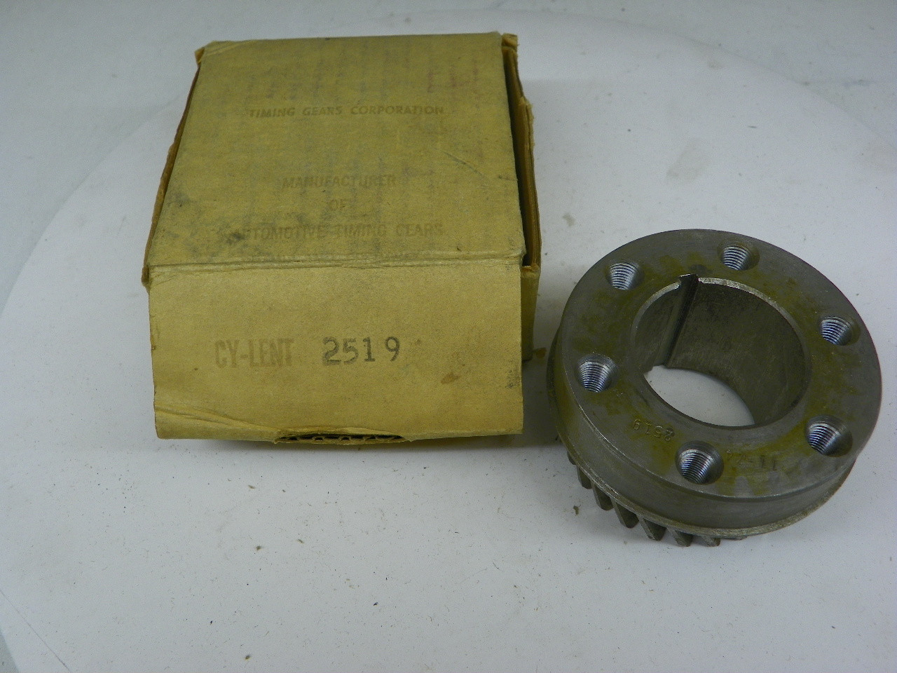 Timing Gears Corporation 2519 Crankshaft Timing Gear for 1960-63 Chevrolet Corvair 6 Cylinder restoration. - Image 1