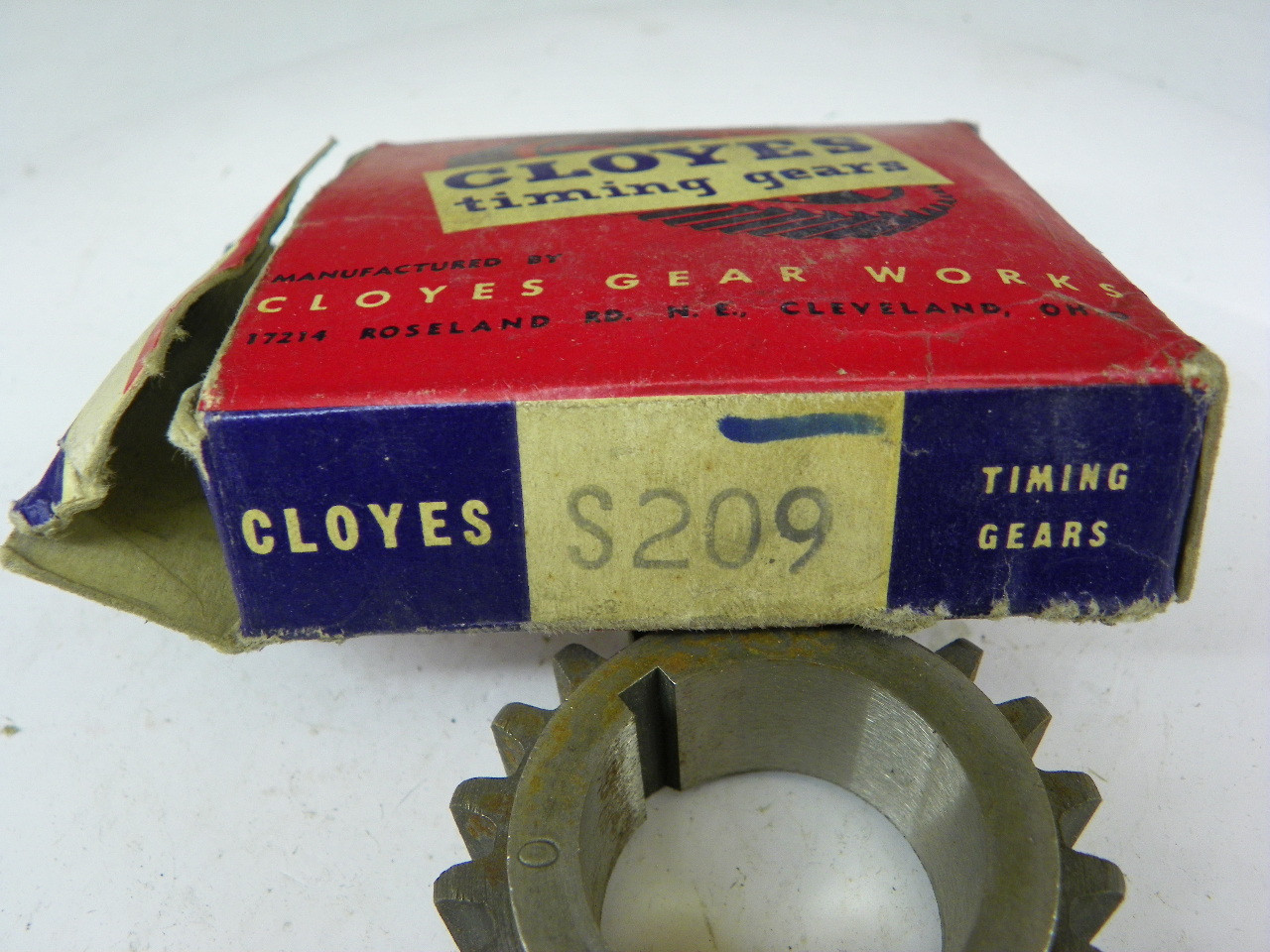 Cloyes S209 Crank Timing Gear for 1938-1942 Packard Six Eight Cyl restoration. - Image 2