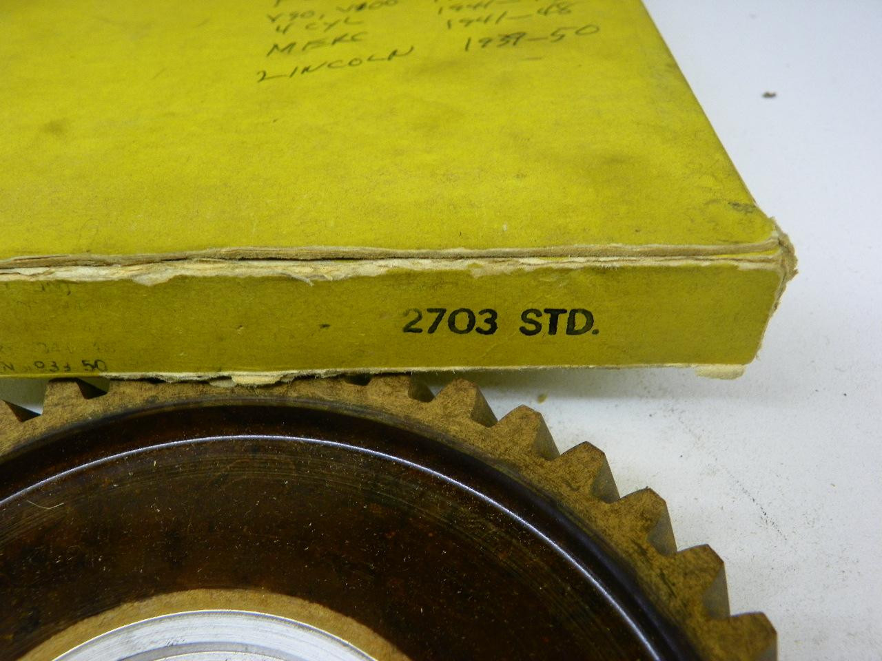 Standard 2703 STD Timing Gear for 1935-1950 Ford Mercury Lincoln V8 4 Cyl restoration. - Image 2