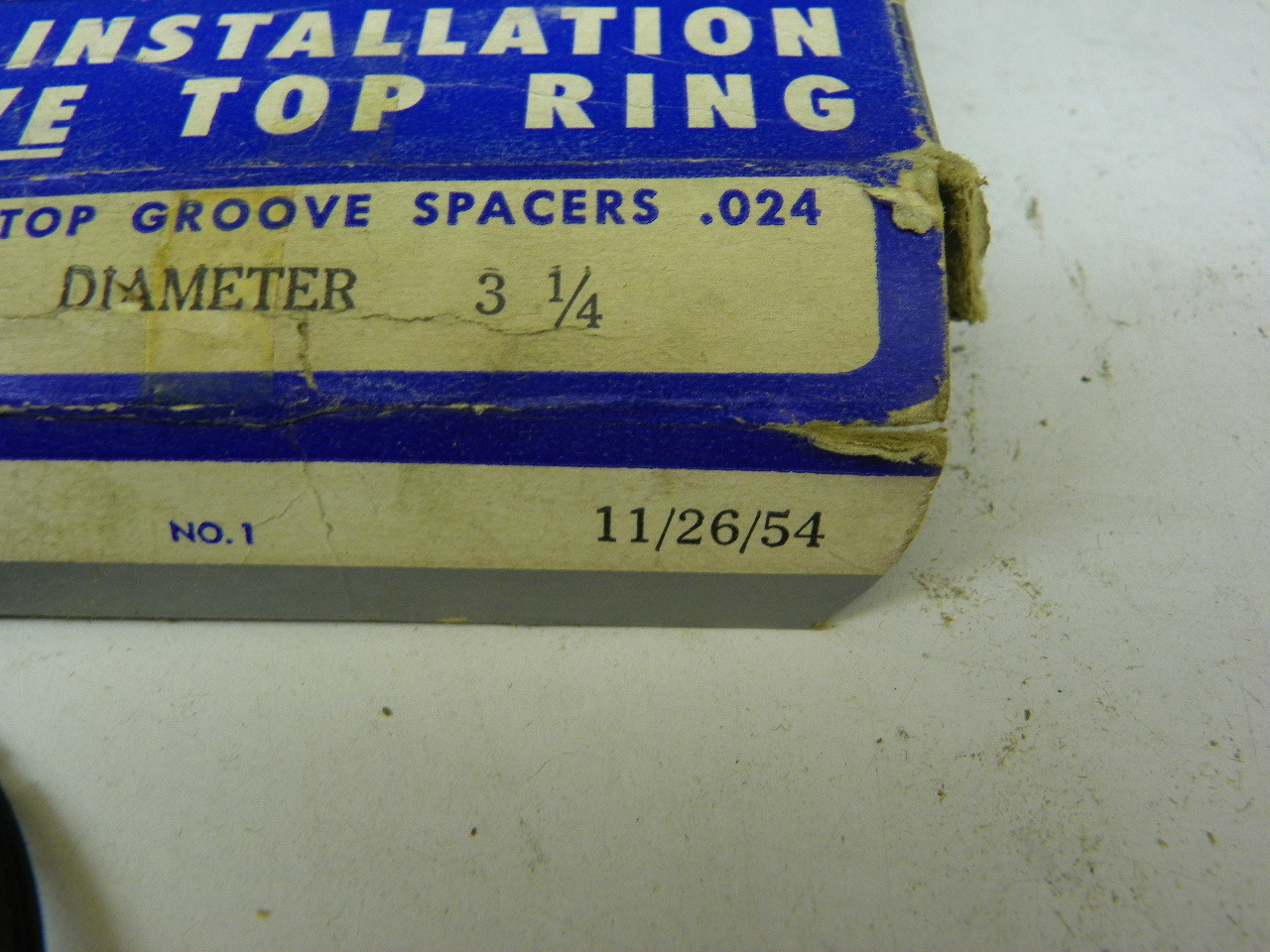 Perfect Circle NO.1 Top Groove Spacers .024 for vintage engine restoration. - Image 5