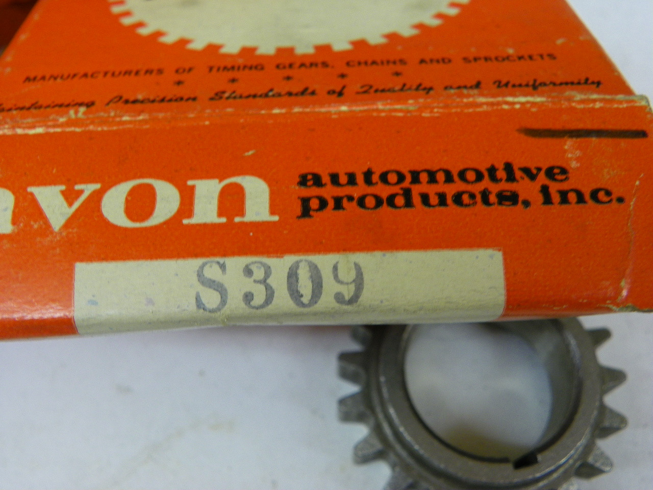 Avon S309 Timing Gear Sprocket NORS for vintage auto restoration - Image 2