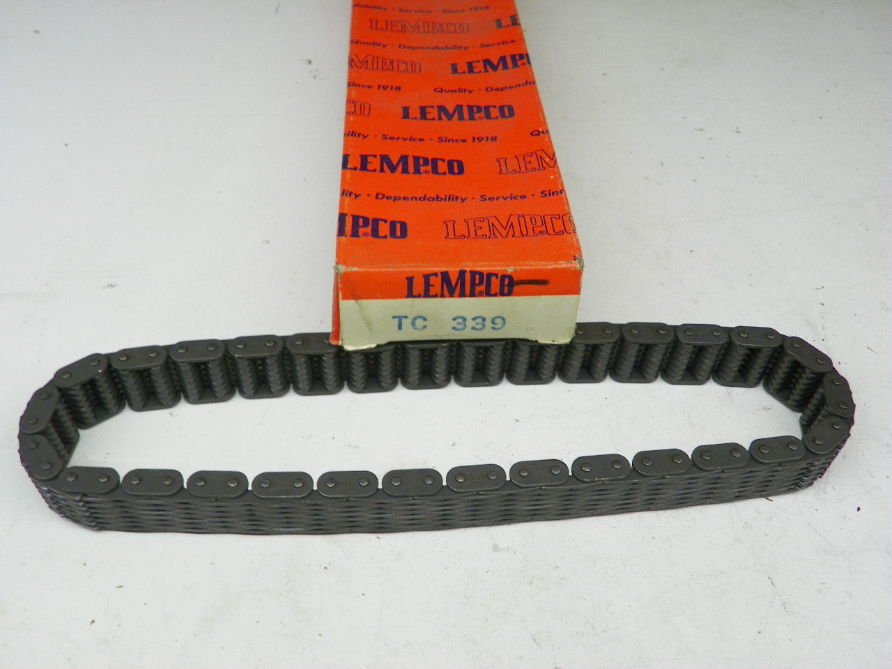 LEMPCO TC339 Timing Chain for 1945-1956 Nash 6-Cylinder Series 40 60 engine restoration. - Image 1