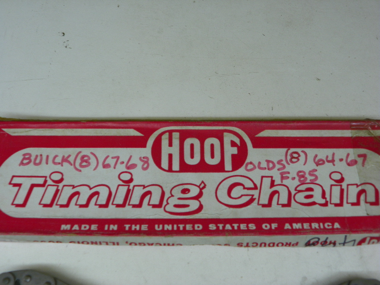 Hoof 498 Timing Chain for 1964-1968 Buick Oldsmobile V8 F-85 engine restoration. - Image 3