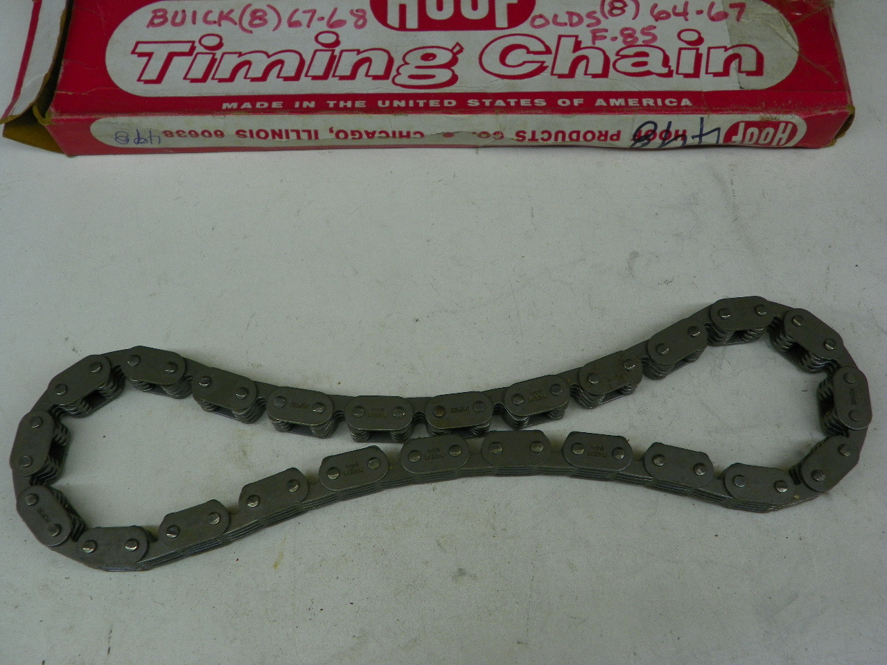 Hoof 498 Timing Chain for 1964-1968 Buick Oldsmobile V8 F-85 engine restoration. - Image 4