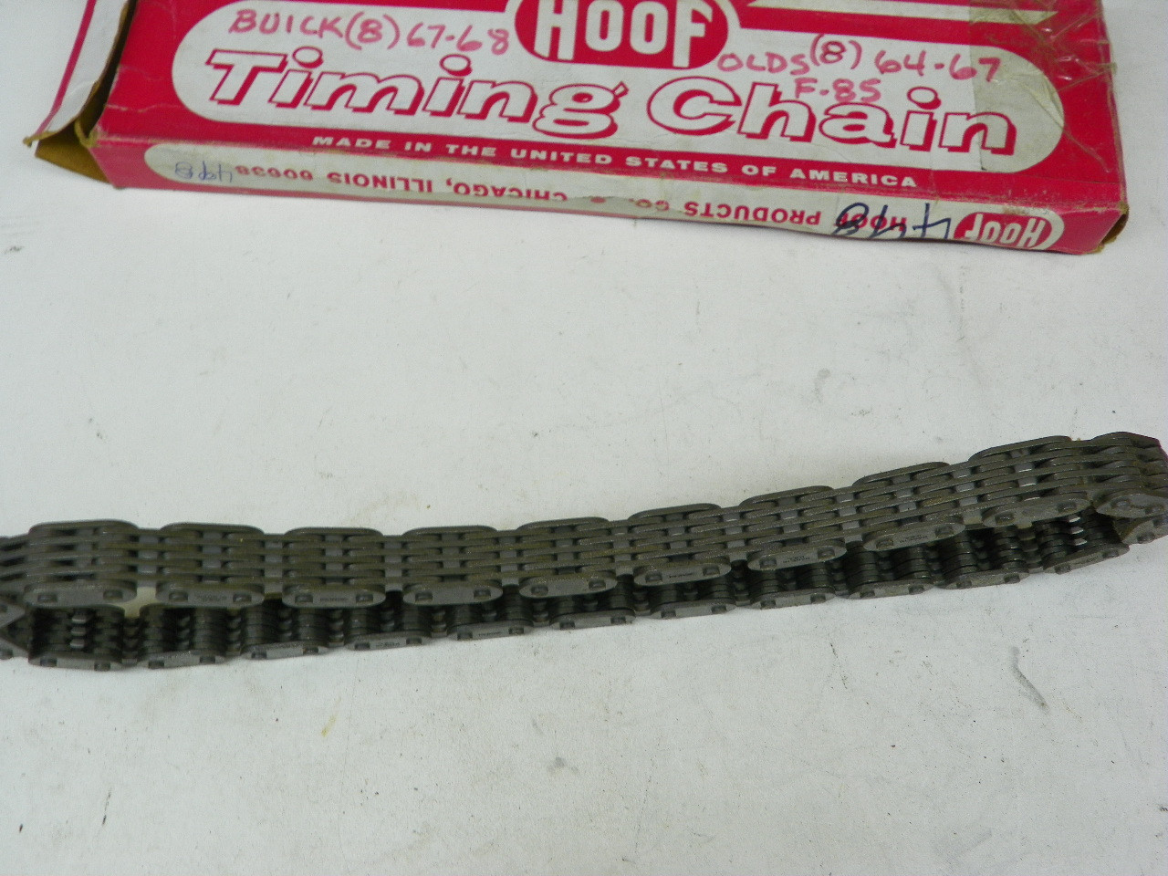 Hoof 498 Timing Chain for 1964-1968 Buick Oldsmobile V8 F-85 engine restoration. - Image 5