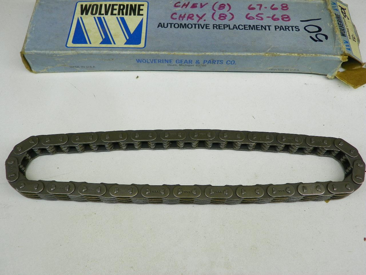 Wolverine TC-501 Timing Chain for 1967-1968 Chevrolet and 1965-1968 Chrysler V8 restoration. - Image 4