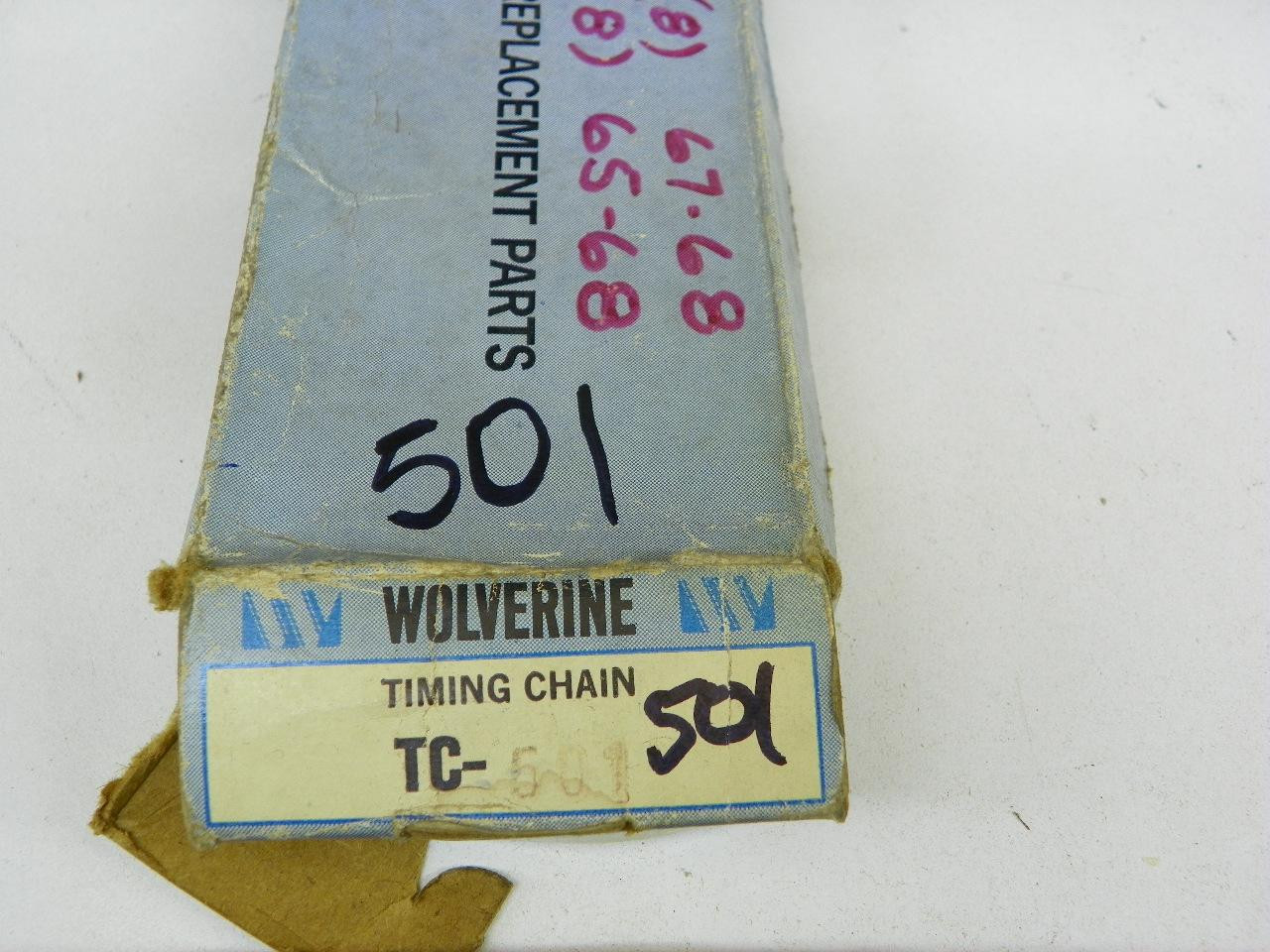 Wolverine TC-501 Timing Chain for 1967-1968 Chevrolet and 1965-1968 Chrysler V8 restoration. - Image 2