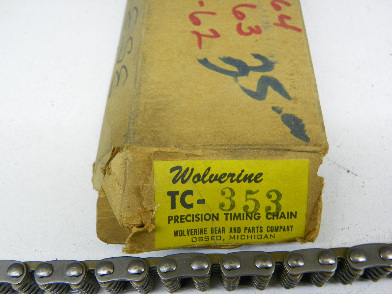 Wolverine TC-353 Timing Chain for 1961-63 Buick Olds F-85 Tempest V8 restoration. - Image 2