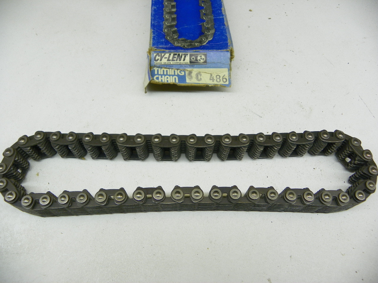 CY-LENT C486 Timing Chain NORS for vintage engine restoration. - Image 3