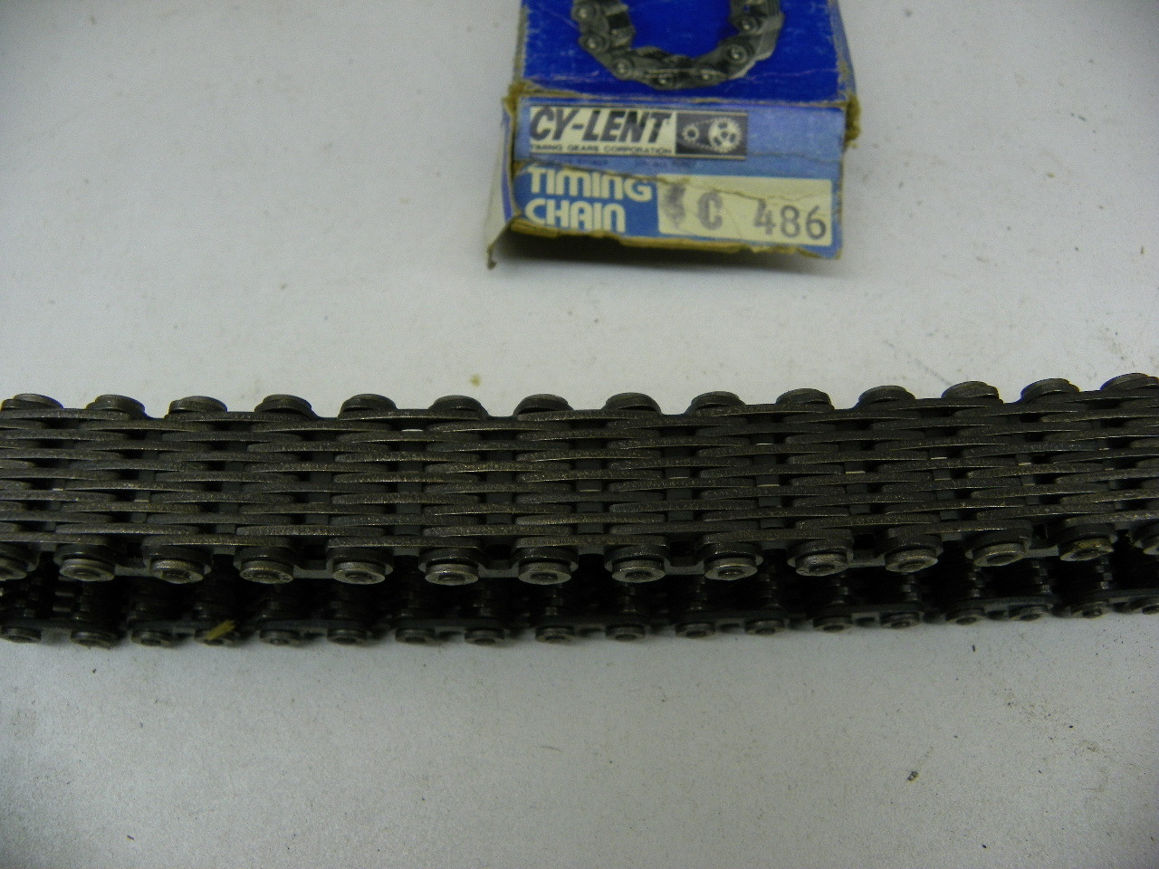 CY-LENT C486 Timing Chain NORS for vintage engine restoration. - Image 4