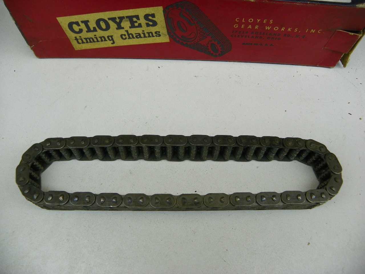 Cloyes C-301 Timing Chain for 1937-1954 Pontiac 6-Cylinder GM Truck restoration. - Image 4