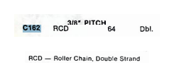 Cloyes C-162 Timing Chain for 1957-1965 Chevrolet GMC Truck V8 348 370 409 restoration. - Image 9