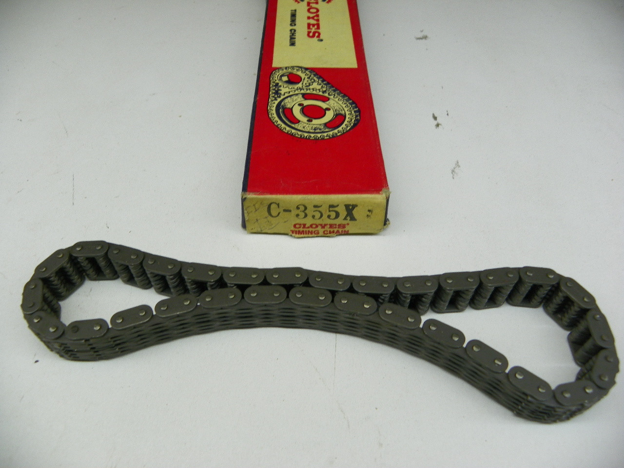Cloyes C-355X Timing Chain for 1961-1963 Pontiac Tempest LeMans 195 4-Cylinder restoration. - Image 1