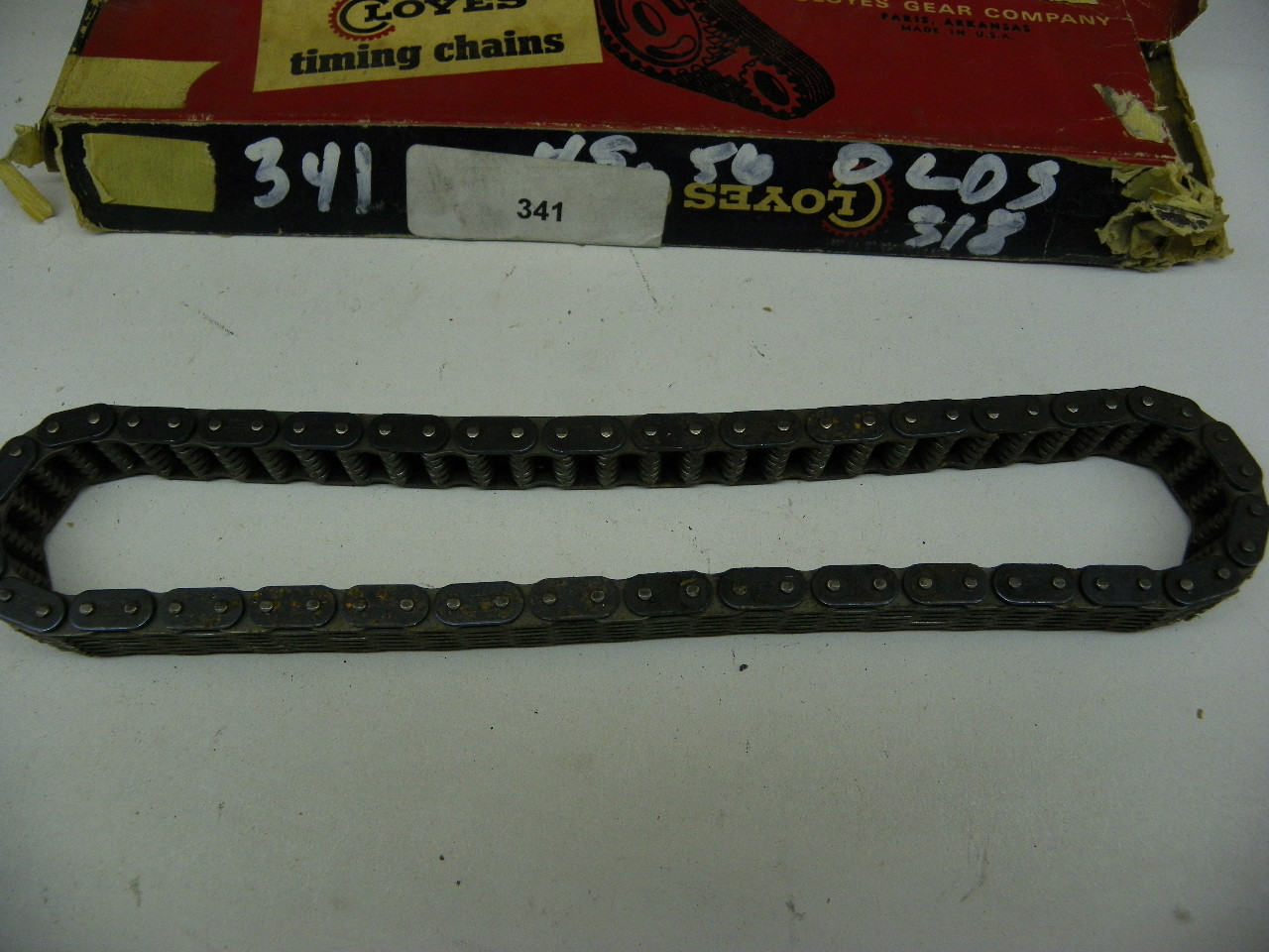 Cloyes 341 Timing Chain for 1949-56 Oldsmobile Buick Chevrolet Pontiac V8 303 324 restoration. - Image 3