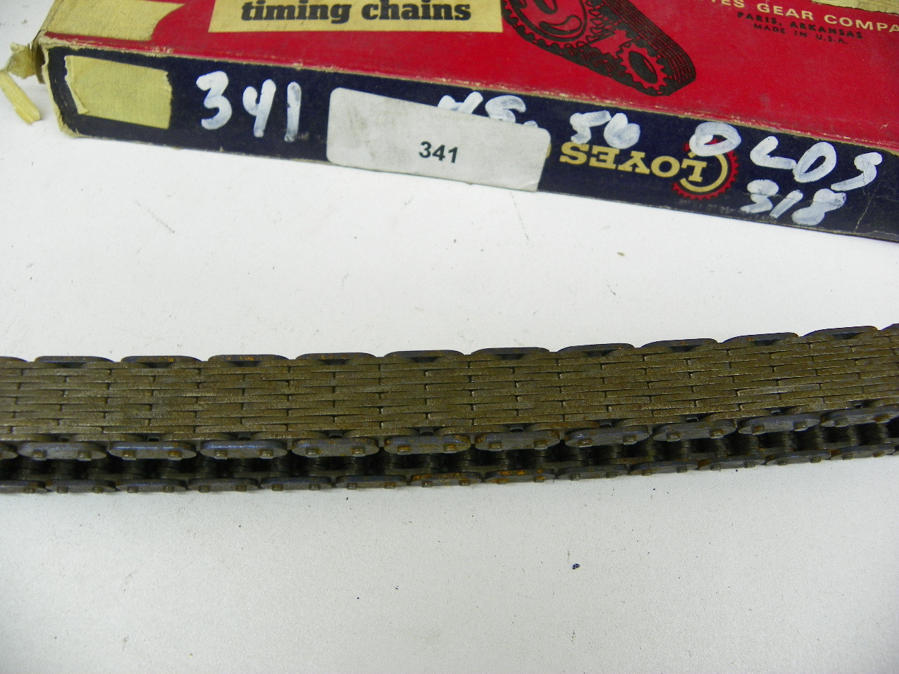 Cloyes 341 Timing Chain for 1949-56 Oldsmobile Buick Chevrolet Pontiac V8 303 324 restoration. - Image 4
