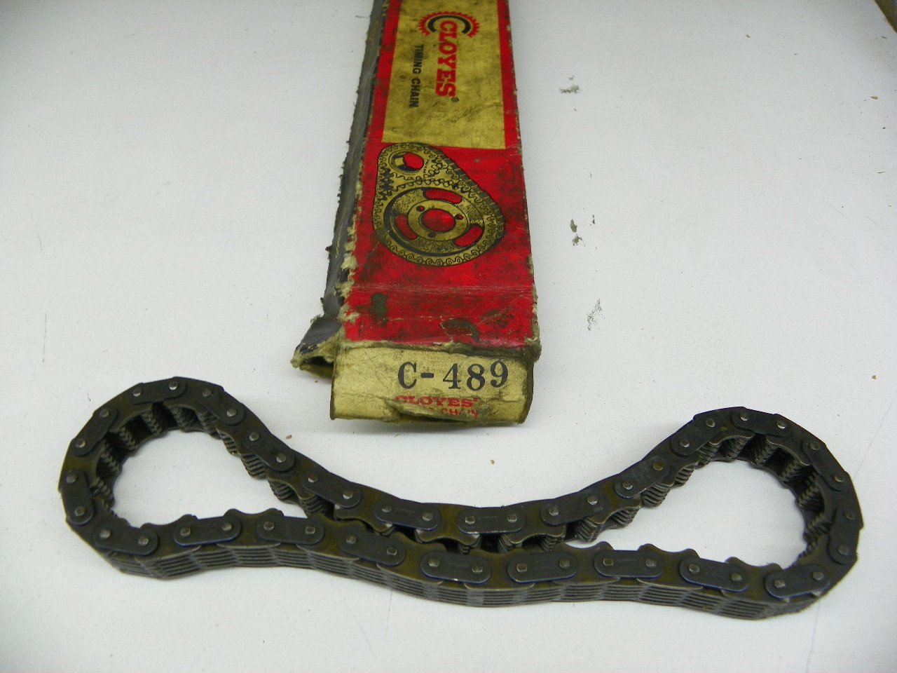 Cloyes C-489 Timing Chain for 1955-66 Cadillac Chevrolet Checker Studebaker V8 restoration. - Image 1