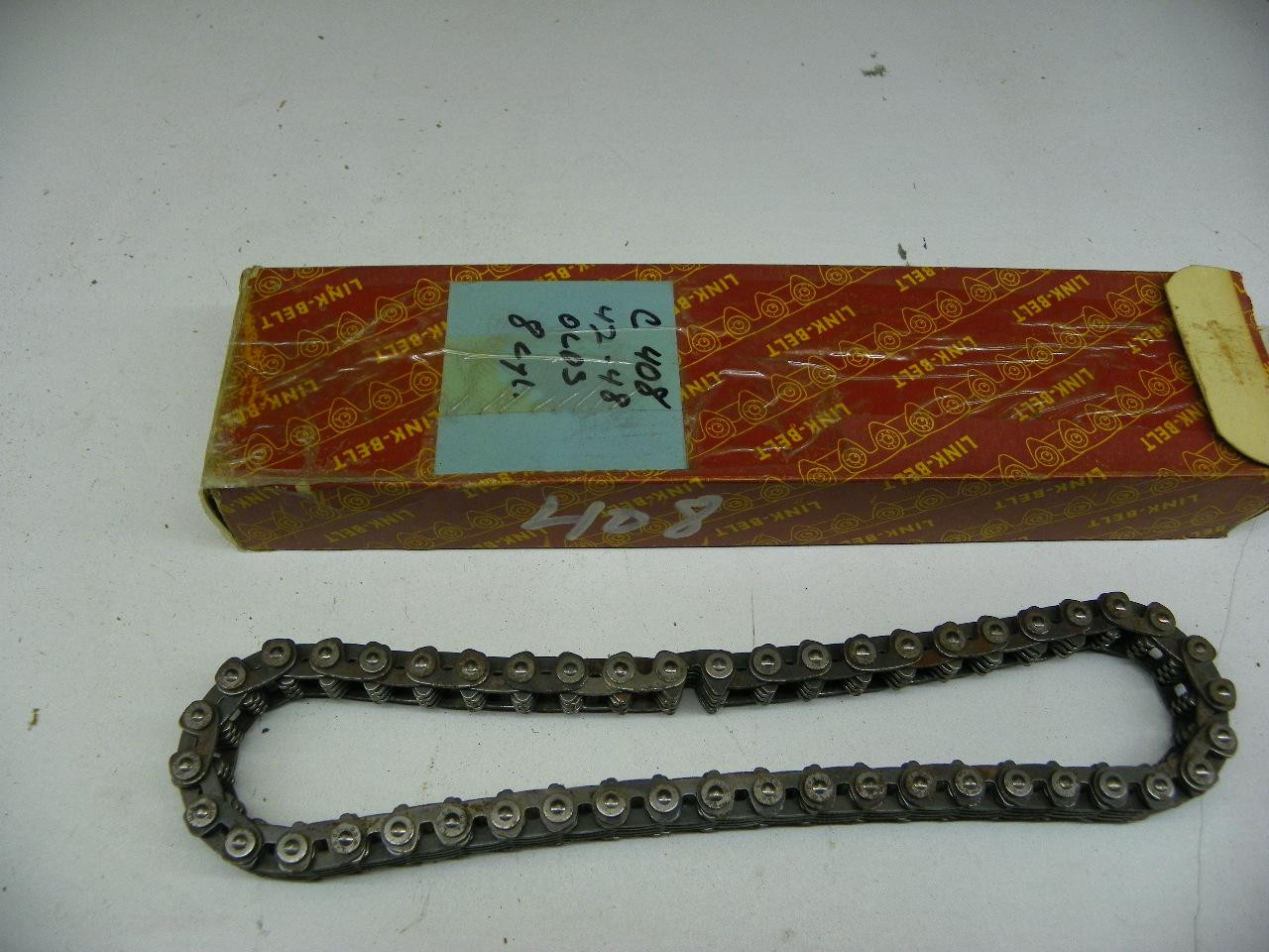 Link-Belt C408 Timing Chain for 1941-1948 Oldsmobile 8-Cylinder restoration. - Image 1
