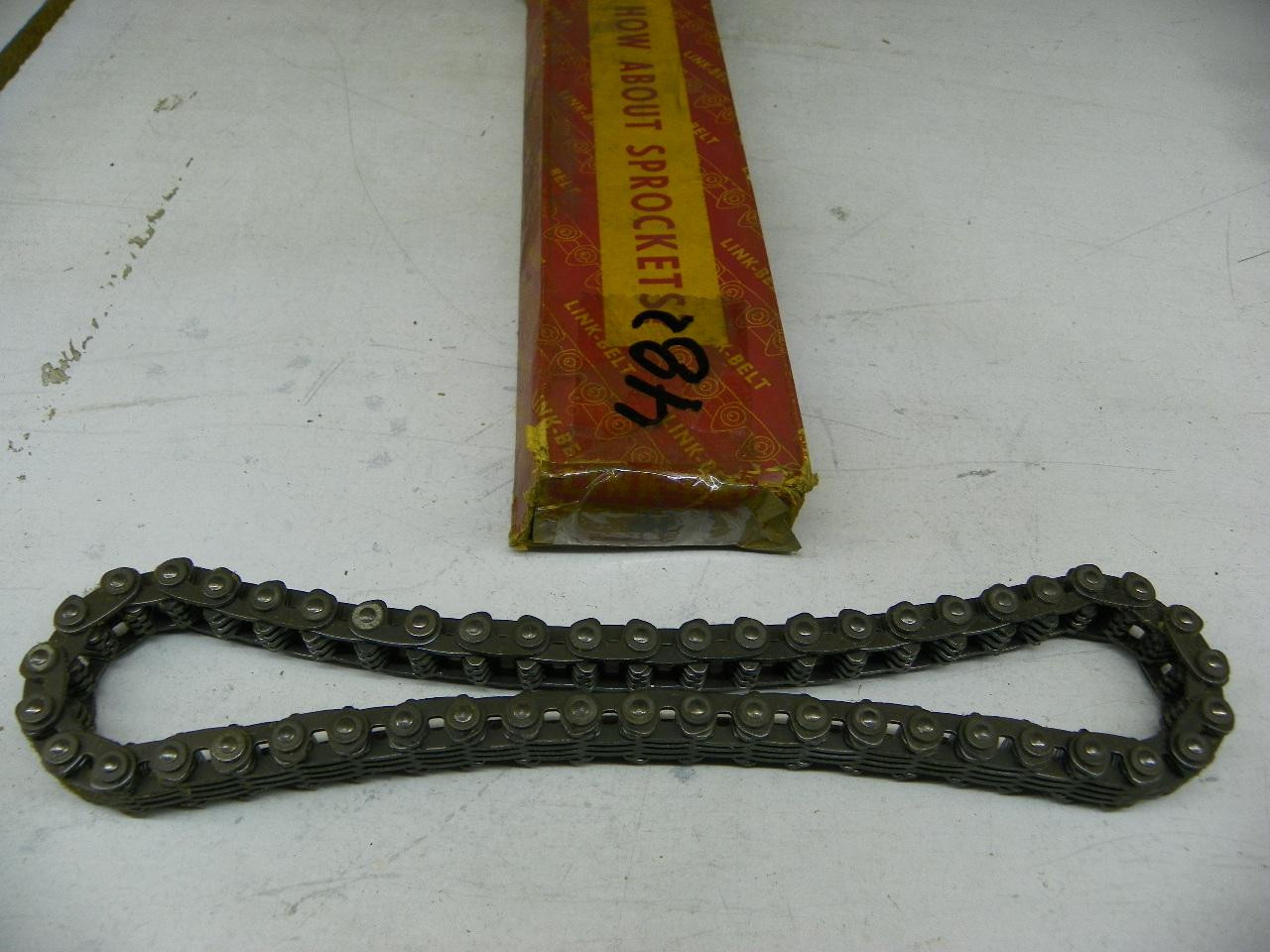Link-Belt 9-482 Timing Chain for 1949-1950 Oldsmobile 8 Cyl restoration. - Image 1