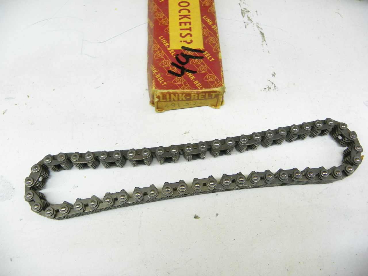 Link-Belt C491 Timing Chain for 1956-1984 Ford Lincoln Mercury Buick Edsel V8 restoration. - Image 3