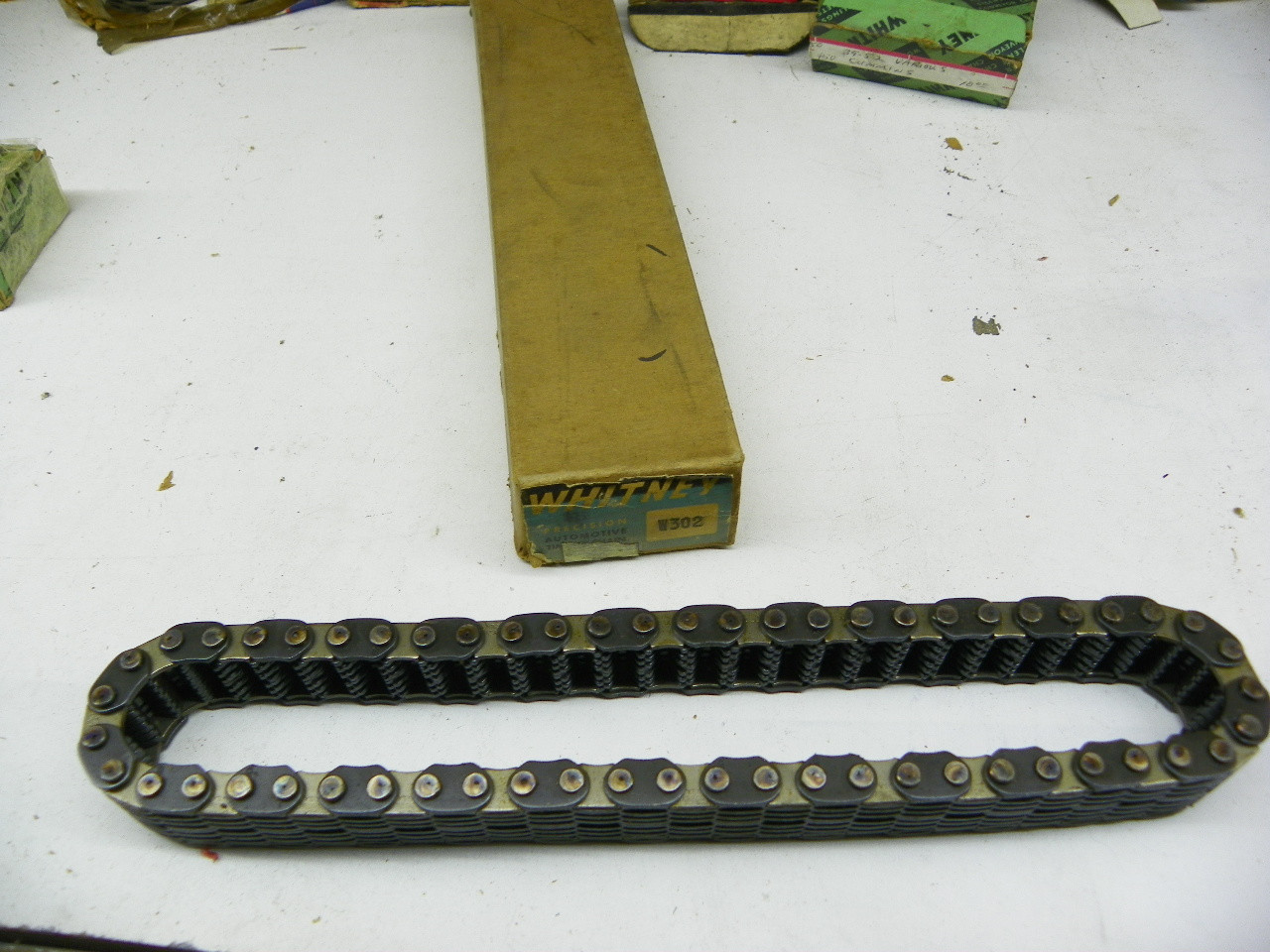 Whitney W302 Timing Chain for 1935-1936 Pontiac 6 Cylinder restoration - Image 1