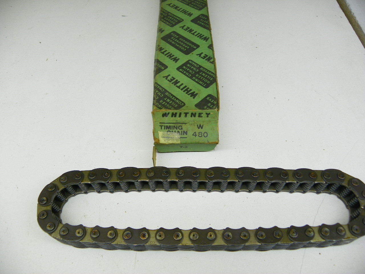 Whitney W480 Timing Chain for 1946-1949 Oldsmobile 6-Cylinder restoration. - Image 1
