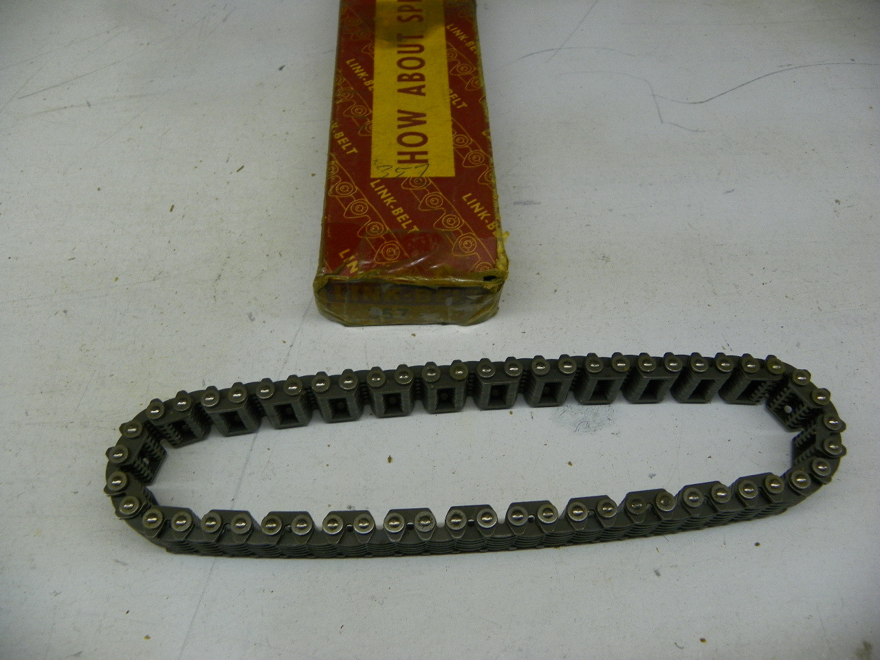 Link-Belt C357 Timing Chain for 1950-1965 AMC 196 6-Cylinder restoration. - Image 1