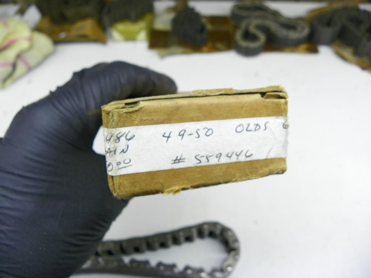 Whitney W486 Timing Chain for 1949-1950 Oldsmobile 6 Cylinder engine restoration. - Image 3