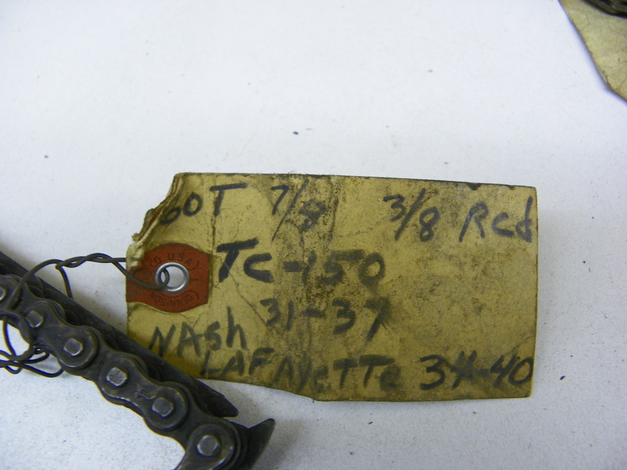 Cloyes TC-450 Timing Chain for 1931-1940 Nash Lafayette 6 & 8 Cyl restoration. - Image 2