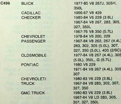Cloyes C499 Timing Chain for 1966-85 GM V8 262 283 305 307 327 350 restoration. - Image 5