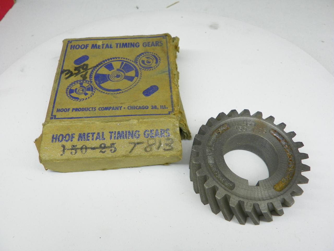 Hoof 150-1-25 Timing Gear NORS for vintage engine restoration. - Image 1