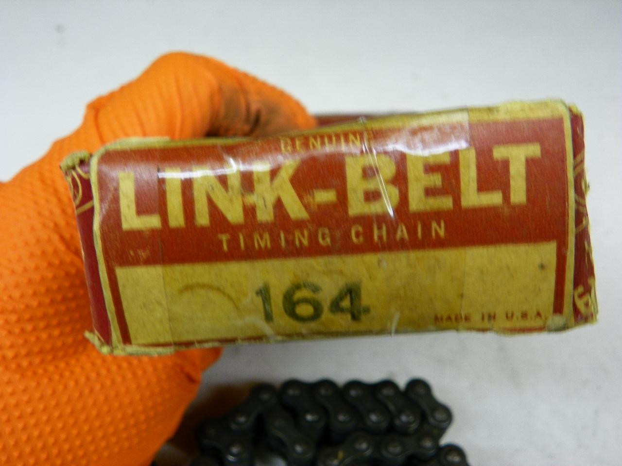 Link-Belt 164 Timing Chain for 1957-1959 Pontiac V8 370 engine restoration. - Image 2